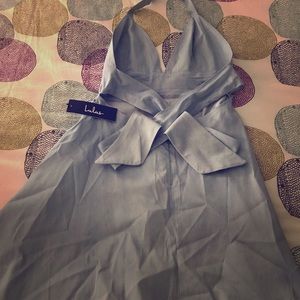 NWT. Xs lulus brand halter top skater dress